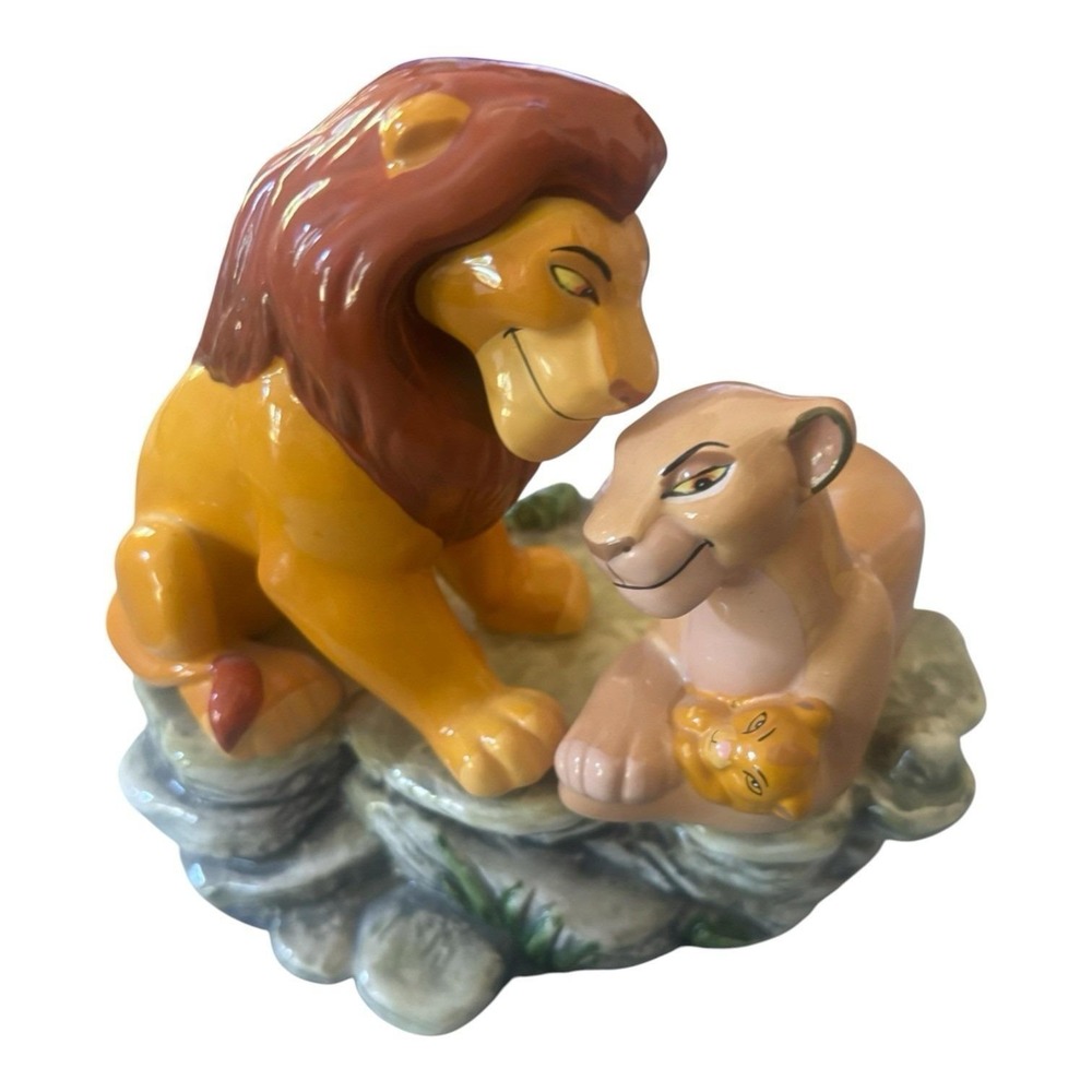 Disney Lion King Schmid Porcelain Musical Figure Circle Of Life 1994 Tested Work